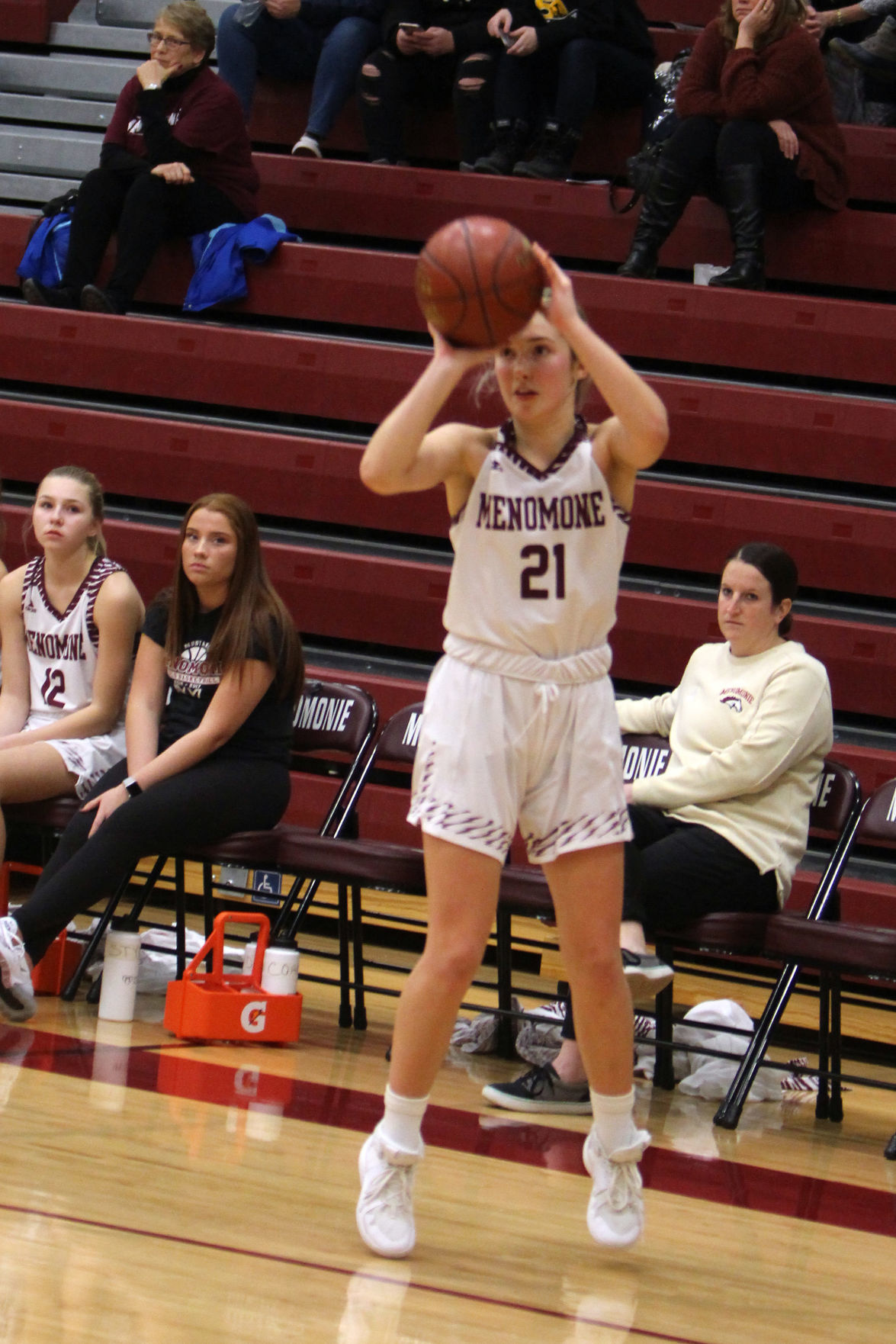Ashland at Menomonie girls basketball 12-27-19